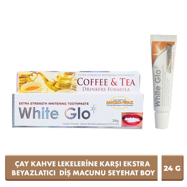 Çay Kahve Lekelerine Karşı Ekstra Beyazlatıcı Diş Macunu 24 G