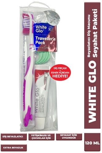 White Glo Beyazlatıcı Diş Macunu Seyahat Paketi