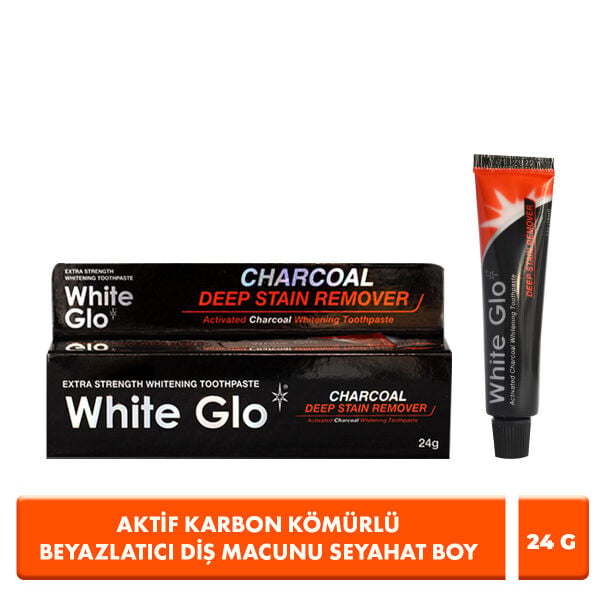 Aktif Karbon Kömürlü Beyazlatıcı Diş Macunu Seyahat Boy 24 g