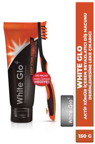 White Glo Aktif Karbon Kömür İçeren Beyazlatıcı Diş Macunu Derinlemesine Leke Çıkarıcı 150 G