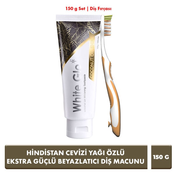 Beyazlatıcı Diş Macunu Hindistan Ceviz Yağı Özlü 150 g