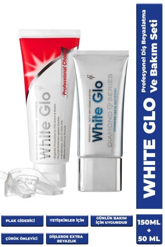 White Glo Profesyonel Diş Beyazlatma Ve Bakım Seti