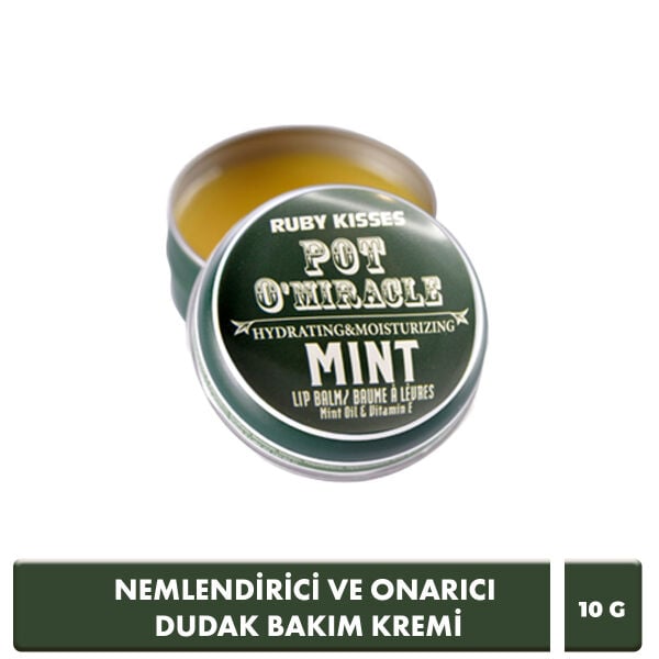 Yoğun Nemlendirici ve Onarıcı Nane Özlü Dudak Bakımı 10 G
