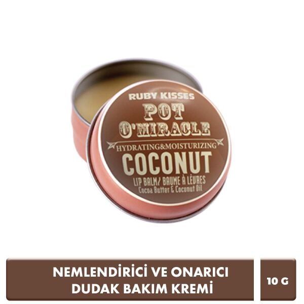 Yoğun Nemlendirici ve Onarıcı Hindistan Cevizi Özlü Dudak Bakımı 10 G