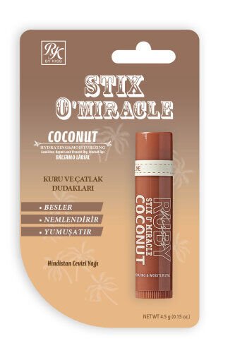 Stix O'Miracle Yoğun Nemlendirici ve Onarıcı Dudak Bakımı Hindistan Cevizi Özlü 4.5 G