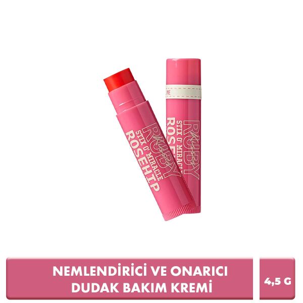 Nemlendirici ve Onarıcı Kuşburnu Yağı Özlü Dudak Bakımı 10 G