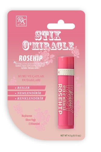 Stix O'Miracle Yoğun Nemlendirici ve Onarıcı Dudak Bakımı Kuşburnu Yağı Özlü 10 G