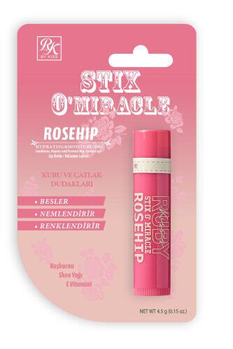 Stix O'Miracle Yoğun Nemlendirici ve Onarıcı Dudak Bakımı Kuşburnu Yağı Özlü 10 G