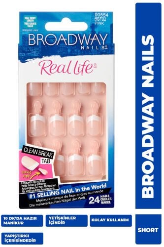 Broadway Takma Tırnak Kısa French