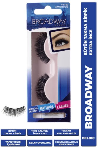 Broadway Bütün Takma Kirpik Extra Yoğun