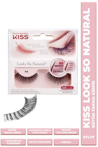 Kiss Bütün Takma Kirpik Tekrar Kullanılılabilir Yoğun