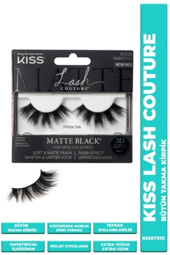 Kiss Bütün Takma Kirpik Extra Uzun Mat Yumuşak