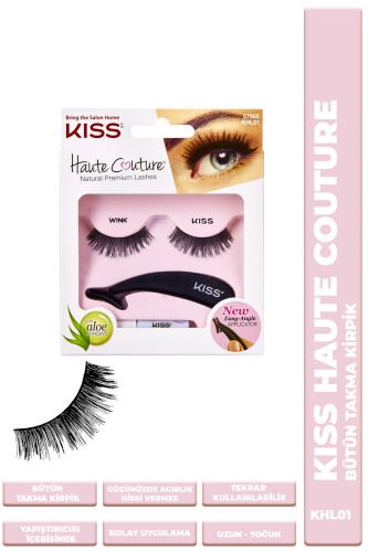 Kiss Bütün Doğal Takma Kirpik %100 İnsan Saçı