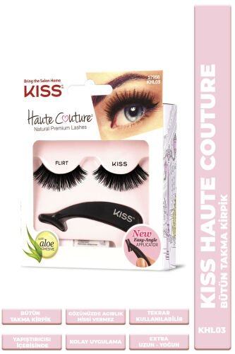 Kiss Bütün Doğal Takma Kirpik %100 İnsan Saçı Extra Yoğun