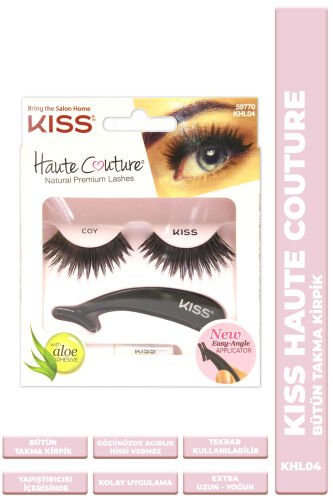 Kiss Bütün Doğal Takma Kirpik %100 İnsan Saçı Extra Yoğun