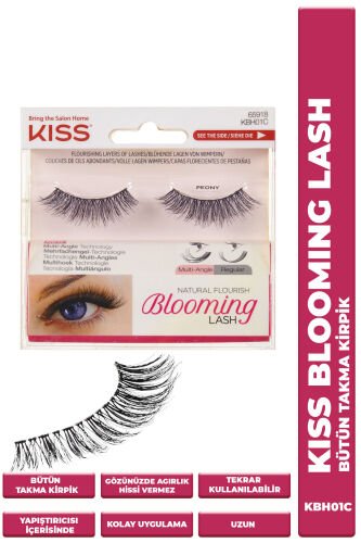 Kiss Bütün Takma Kirpik Tekrar Kullanılabilir İnce