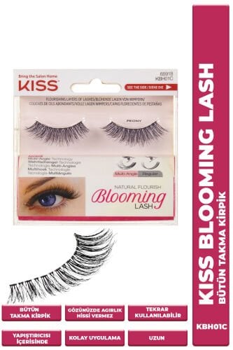 Kiss Bütün Takma Kirpik Tekrar Kullanılabilir İnce