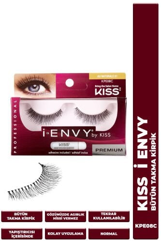 Kiss Bütün Takma Kirpik %100 İnsan Saçı