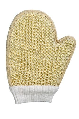 Ny.Beauty Sisal Doğal Banyo Lifi Lastikli Eldiven Kese