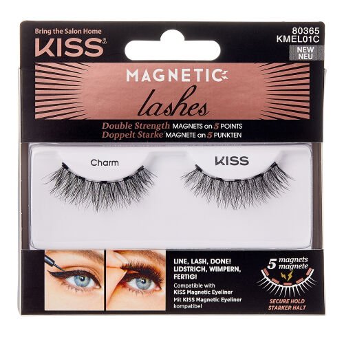 Kiss Manyetik Takma Kirpik Uzun Yoğun – Yapıştırıcısız Komple Kirpik