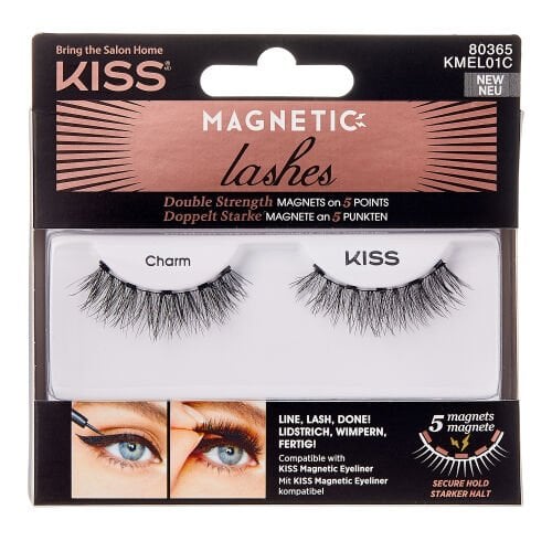 Kiss Manyetik Takma Kirpik Uzun Yoğun – Yapıştırıcısız Komple Kirpik