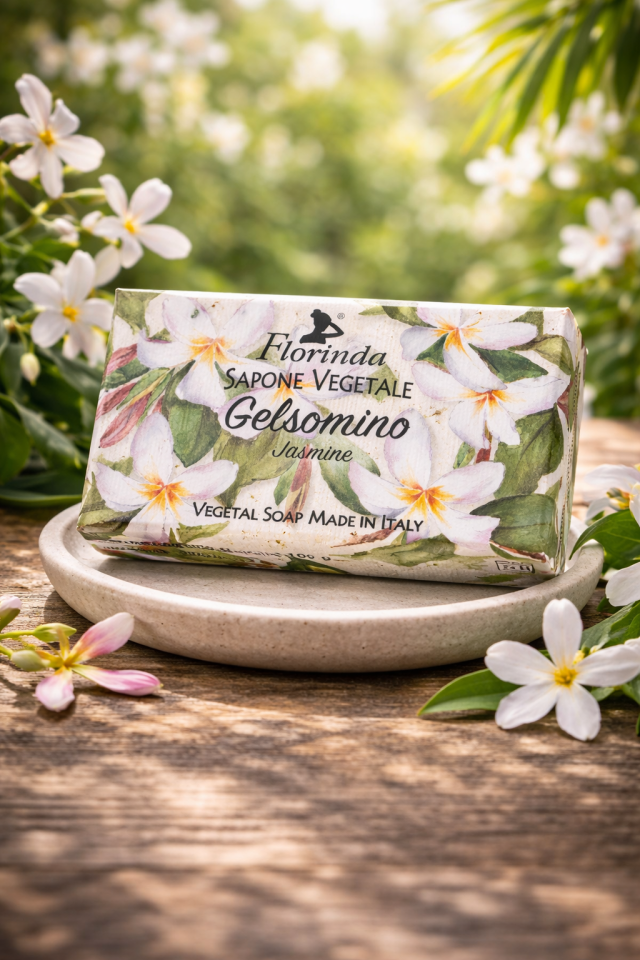 Bitkisel El Ve Vücut Sabunu Yasemin Çiçeği Kokulu 100 Gr