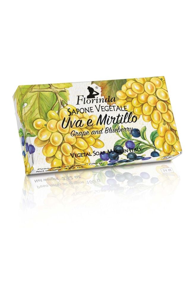 Bitkisel El Ve Vücut Sabunu Üzüm Ve Yaban Mersini Aromalı 100 G