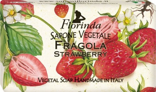 Bitkisel El Ve Vücut Sabunu Çilek Aromalı 100G