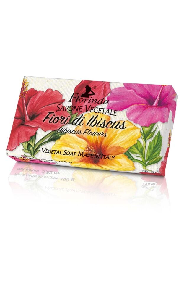 Bitkisel El Ve Vücut Sabunu Hibiskuc Çiçeği Kokulu 100 G