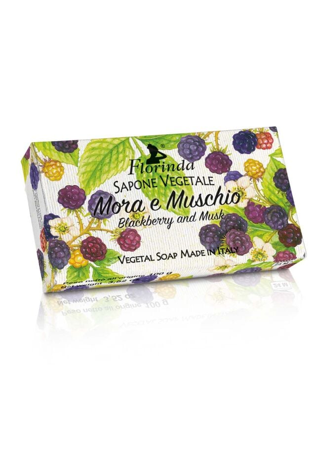 Bitkisel El Ve Vücut Sabunu Böğürtlen Ve Misk Aromalı 100 G